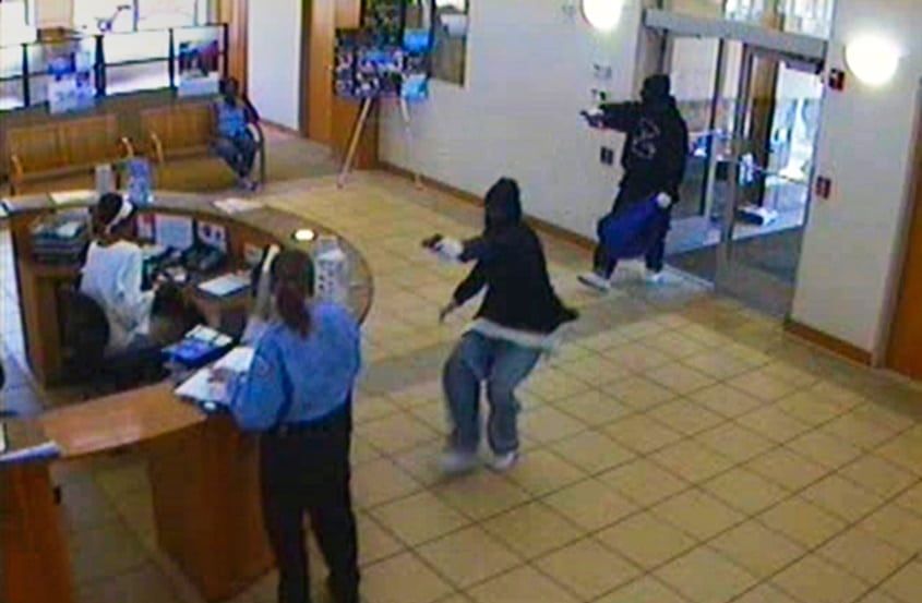 Bank Robbery footage